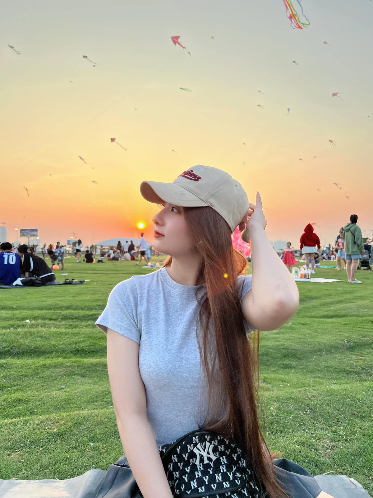 Hình ảnh đời thường của cô dâu Minh Thư. (Ảnh: FBNV)