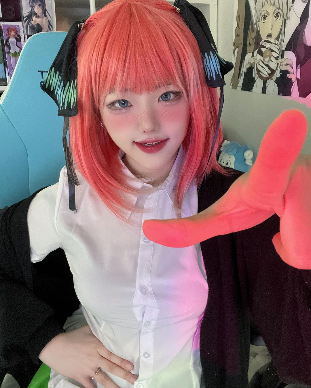 Với khả năng trang điểm và gương mặt, vóc dáng dễ hóa thân, Hina được nhiều người đánh giá cao các tạo hình cosplay. (Ảnh: IGNV)