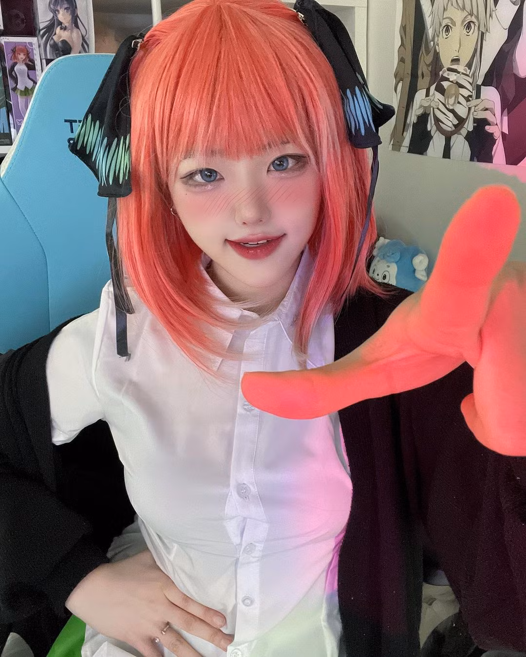 Với khả năng trang điểm và gương mặt, vóc dáng dễ hóa thân, Hina được nhiều người đánh giá cao các tạo hình cosplay. (Ảnh: IGNV)