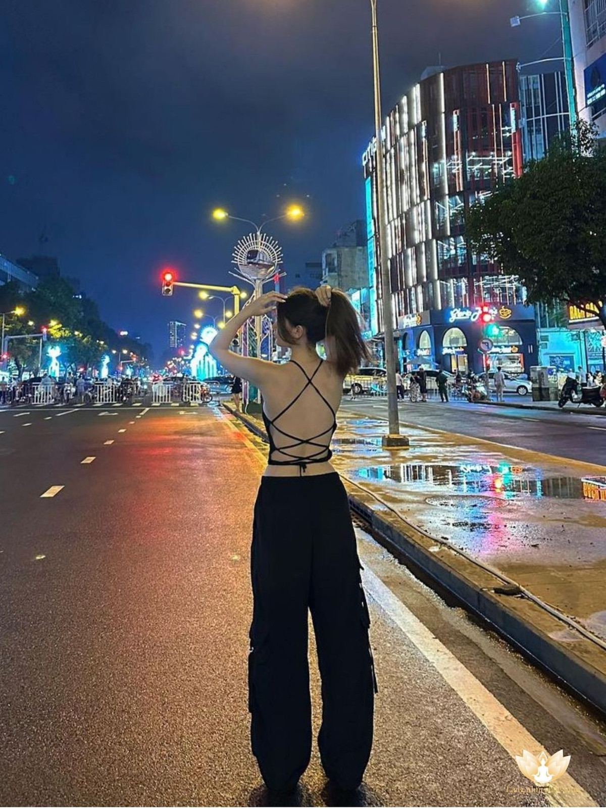 Thanh Giang đã bước qua tuổi 17, sở hữu chiều cao hơn 1m7 ấn tượng.