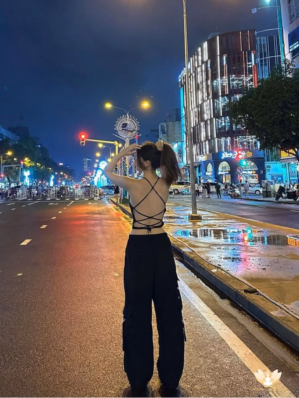 Thanh Giang đã bước qua tuổi 17, sở hữu chiều cao hơn 1m7 ấn tượng.