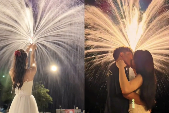 Trào lưu "bóp chai nước" đã có từ tháng 8, ở thời điểm hiện tại sức hút của trend đã giảm bớt nhưng vẫn rất nhiều người thử sức đu trend.