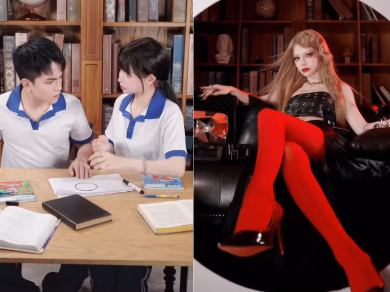 Trào lưu này đã thu hút rất nhiều Tiktoker nổi tiếng của Việt Nam tham gia như Đào Lê Phương Hoa, Ciin. Người dùng Tiktok vô cùng mãn nhãn với những màn biến hình cực ảo từ các mỹ nhân.