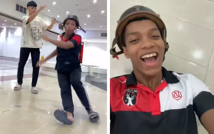 Trào lưu "trượt lau sàn nhà" khởi phát từ đầu tháng 9, các clip được quay dựng trên nền nhạc ca khúc Hạ còn vương nắng. Kịch bản rất đơn giản, chỉ cần dàn dựng làm một pha "vấp ngã" khiến nhân vật trong clip trượt dài trên sàn nhà, lấy thân mình lau sàn một đoạn dài.