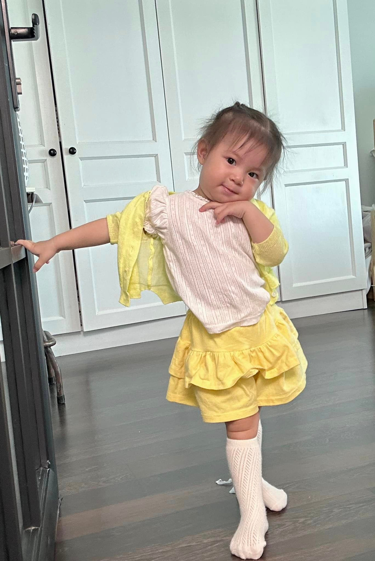 Pam cũng là em bé Việt đầu tiên sở hữu bức ảnh đạt một triệu lượt thả tim trên nền tảng Instagram. (Ảnh: @pamyeuoi)