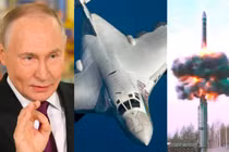 Vladimir Putin, máy bay ném bom Tu-160 và vụ phóng tên lửa đạn đạo liên lục địa Yars