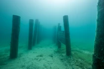 Ngôi làng Thời Kỳ Đồ Đồng hiện ra rõ nét dưới đáy hồ