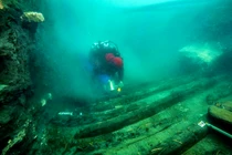 Phát hiện tàu cổ đại trong thành phố chìm Ai Cập 