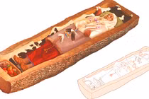 Bí ẩn người phụ nữ thời đồ sắt nằm trong quan tài cây