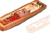 Người phụ nữ quyền lực thời đồ sắt nằm trong quan tài cây