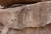 Tìm thấy dấu vết vị vua đầu tiên của Ai Cập trên tranh khắc đá cổ?