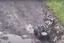 Ukraine dùng xe robot chiến đấu Lyut đối phó các đợt tấn công của Nga 