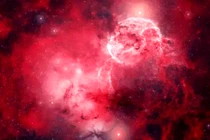 Mãn nhãn tinh vân IC 443 khoe sắc trong vũ trụ 