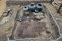 Mở mộ vị tướng thời Vương quốc Silla, tìm thấy thứ cực quý hiếm