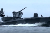 Ukraine khoe tiến bộ mới trong công nghệ xuồng không người lái hải quân 