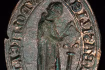 Phát hiện con dấu khắc hình ca trưởng thánh lễ thời Trung Cổ 