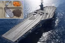 Tàu sân bay lớp Nimitz và các khẩu phần thực phẩm trên tàu