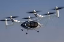 Dubai bay thử taxi điện, mở đường cho giao thông trên không