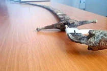 Thanh kiếm lưỡi cong 'cắt giáp cực bén' khiến quân địch kinh hãi