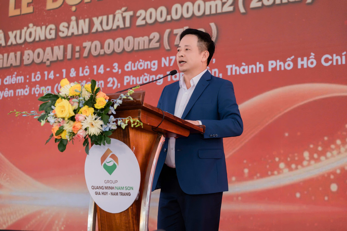 Ông Hoàng Minh Ngọc - Phó Tổng Giám đốc Agribank phát biểu tại buổi lễ