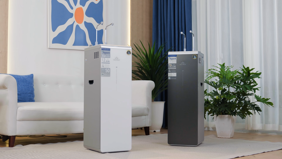 Hòa Phát giới thiệu máy lọc nước hydrogen ion kiềm tích hợp công nghệ điện phân