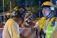 25 trường hợp vi phạm nồng độ cồn tối Mùng 8 Tết tại TP HCM: Vừa mừng, vừa lo...