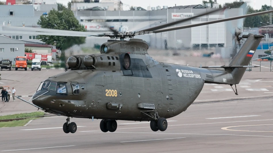Tiết lộ bí mật trên trực thăng lớn nhất thế giới Mi-26T2V
