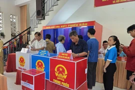 TPHCM: Cử tri phường Bình Dương và Thủ Dầu Một hân hoan đi bầu cử