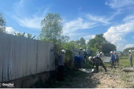 Đồng Nai: Cưỡng chế hộ dân cho Dự án Đường cao tốc Biên Hòa - Vũng Tàu đoạn qua Long Thành