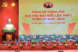 Khai mạc Đại hội đại biểu Đảng bộ Chính phủ lần thứ I