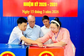 TPHCM: Tỷ lệ cử tri đi bầu cử đạt 99%