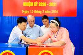 TPHCM: Tỷ lệ cử tri đi bầu cử đạt 99%