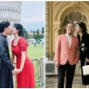 Vợ chồng Vượng Râu trao nhau nụ hôn ngọt ngào