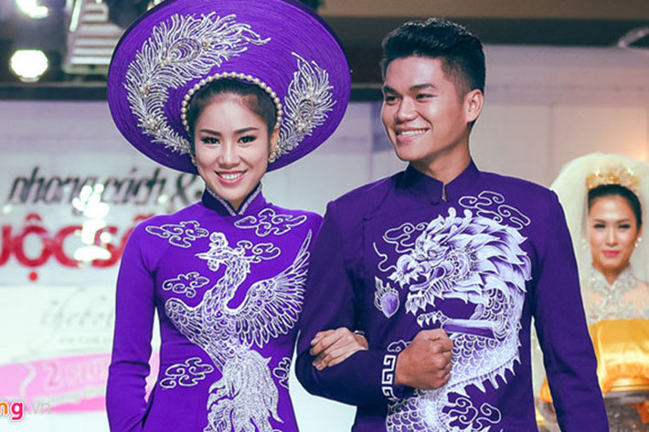 Lê Phương - Trung Kiên được xem là cặp đôi đẹp của làng giải trí Việt. Ảnh: Zing