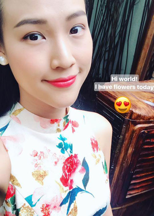 Gần đây, bạn gái cũ của Huỳnh Anh còn đi học võ để tham gia diễn xuất trong một bộ phim của đạo diễn Nguyễn Quang Dũng. Ảnh: FBNV