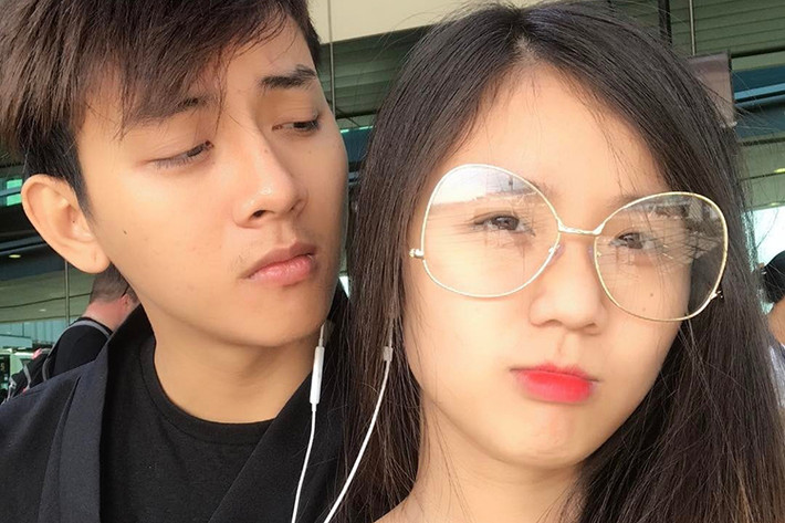 Bạn gái Hoài Lâm chính là cháu nội của nghệ sĩ Bảo Quốc. Cô sở hữu nhan sắc xinh đẹp và khá mát tay trong kinh doanh. Ảnh: FBNV