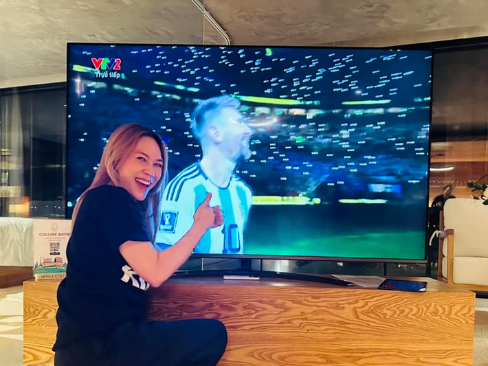 Mới đây, Argentina vô địch World Cup 2022. Trước chiến thắng của Messi và đồng đội, Mỹ Tâm vỡ òa cảm xúc.