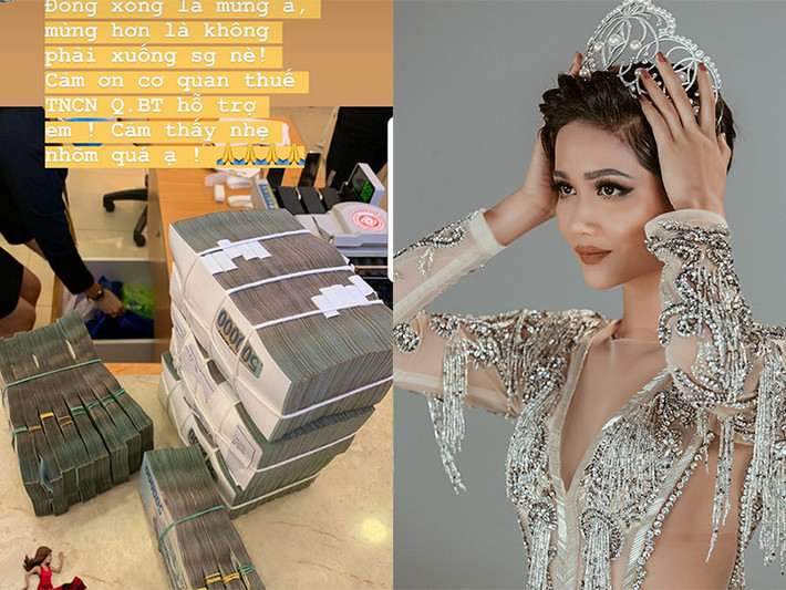 Hình ảnh H'hen Niê mang 5 chồng tiền đóng thuế thu nhập cá nhân đang gây xôn xao dư luận bởi các nghệ sĩ thường giữ bí mật thông tin này. Trả lời Zing, quản lý của H'hen Niê cho biết, nàng hoa hậu đã sơ suất.