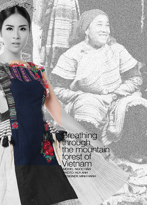 Theo đó, NTK Minh Hạnh đã mời chị Vàng Thị Mai Hà Giang) và Hồ Thị Hợp (Huế) sẽ mang những khung dệt thô sơ nhất vào buổi giới thiệu bộ sưu tập ở Pháp.
