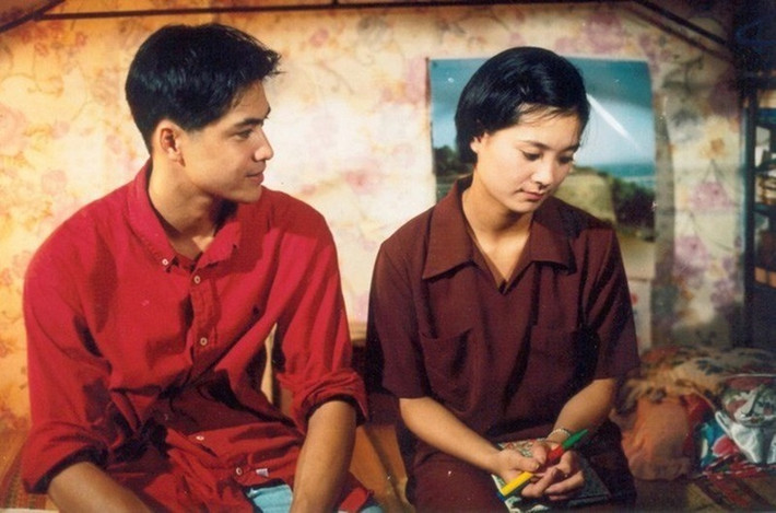 Nét ngỗ ngược của Hoài Thatcher khá giống Lệ Hằng ngoài đời. Theo Màn ảnh sân khấu, nữ diễn viên từng chia sẻ: “Hồi đó, tôi là một cô gái tỉnh lẻ sống mạnh mẽ, nghĩ gì làm nấy. Trong phim Xin hãy tin em, có nhiều tình tiết được bê nguyên xi từ chính những việc mà tôi từng phải đối mặt với cuộc sống". Ảnh: Tiền Phong