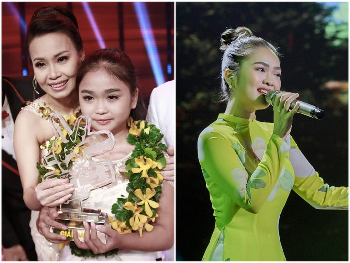 Thiện Nhân sinh năm 2002, đăng quang Giọng hát Việt nhí năm 2014. Từ cô nhóc tròn trĩnh, dễ thương, Thiện Nhân nay là thiếu nữ. Ảnh: FBNV