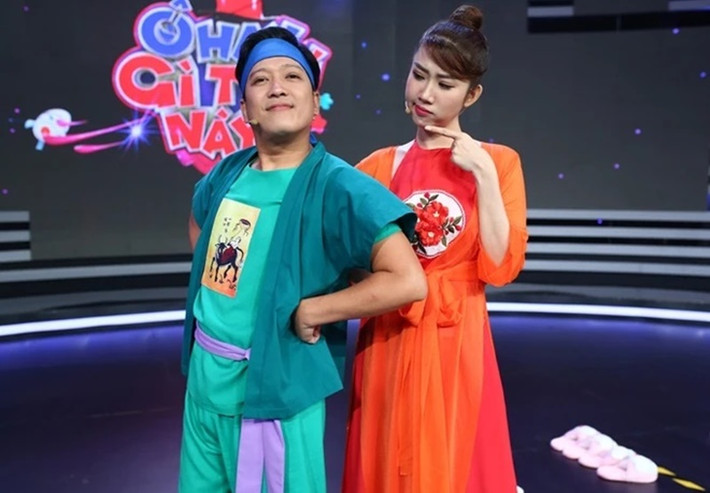 Mối quan hệ giữa Trường Giang và Thúy Ngân rất thân thiết. Ảnh: Znews.