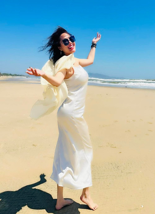 "Nữ hoàng dao kéo" Phi Thanh Vân tìm niềm vui trong công việc, con trai và một số mối quan hệ xung quanh. Ảnh: FBNV.