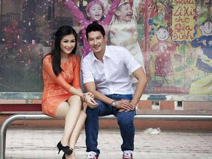 Huy Khánh và Mạc Anh Thư quen nhau khi đóng cặp trong phim Cảm hứng hoàn hảo. Đến tháng 3/2012, cả hai công khai hẹn hò. Ảnh: Công Thương.