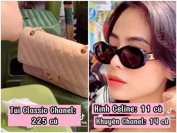 Mới đây, ca nương Kiều Anh bóc giá trang phục, phụ kiện khi đi ăn vỉa hè. Ảnh: Công lý và xã hội