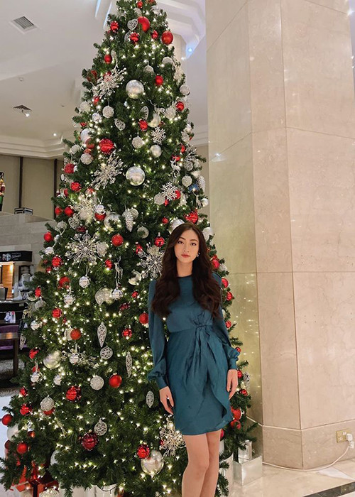 Mới đây, Lương Thùy Linh tham gia vòng loại của phần thi tài năng thuộc khuôn khổ cuộc thi.