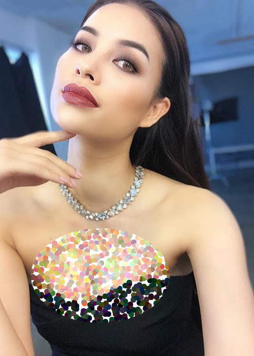 Sau tin đồn Phạm Hương sinh con, dân mạng tò mò lý do vòng một của cô bỗng nảy nở hơn so với trước đây.