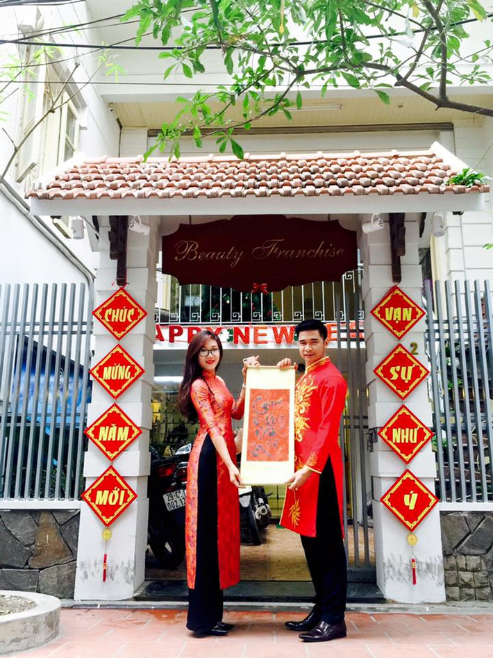 Cô cho biết rất vui vì được các bạn trẻ khen ngợi và ủng hộ sau khi những hình ảnh được chia sẻ nhiều trên các diễn đàn.