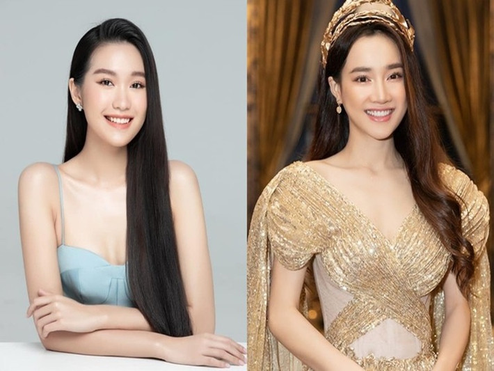 Doãn Hải My từng thi Hoa hậu Việt Nam 2020. Lúc đó, cô gây chú ý bởi nhan sắc hao hao diễn viên Nhã Phương. Ảnh: Zing