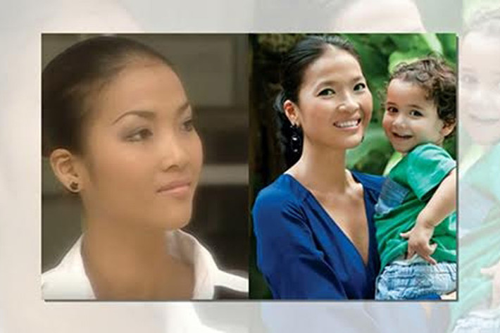 Tham gia đóng bộ phim “Dốc tình”, Bằng Lăng đảm nhận vai phản diện Nhung - cô gái thông minh, sắc sảo. 3 năm sau khi bộ phim lên sóng, nữ diễn viên kết hôn với doanh nhân người Đức tên Claas Schaberg. Ảnh: Thế giới trẻ